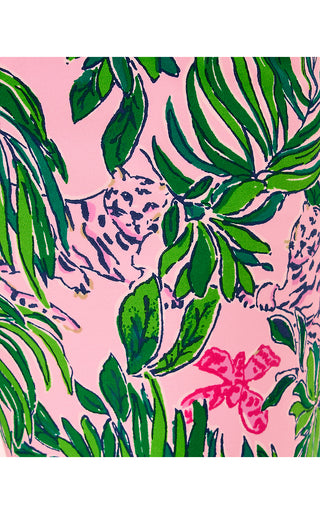 Natia Mid-Rise Knit Short - Conch Shell Pink Roaring With Joy