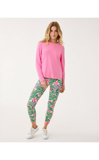 UPF 50+ Luxletic Westley Long Sleeve Tee - Confetti Pink