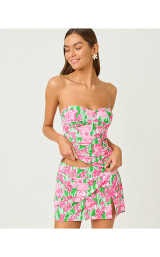 Kellyann Skirted Bikini Bottom - Putting Green Hannah