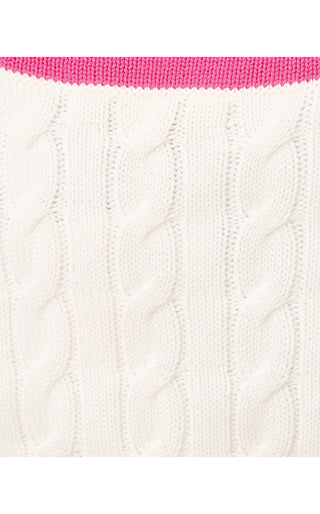 Brockton Sweater - Coconut X Pink Aster Tipping