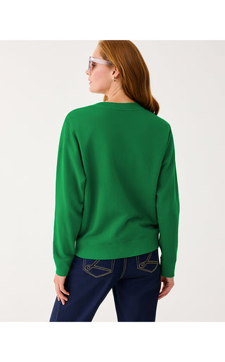 Ballad Long Sleeve Sweatshirt - Multi Deck The Palms Embroidery