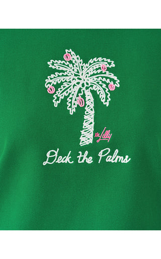 Ballad Long Sleeve Sweatshirt - Multi Deck The Palms Embroidery