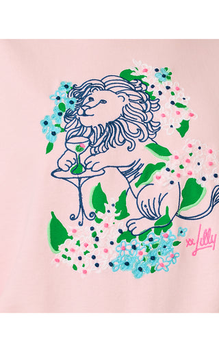 Ballad Long Sleeve Sweatshirt - Multi Lydia Lion Embellishment