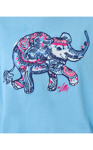 Ballad Long Sleeve Sweatshirt - Multi Paisley Parade Embellishment