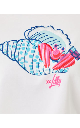 Ballad Long Sleeve Sweatshirt - Multi Society Crab Embroidery