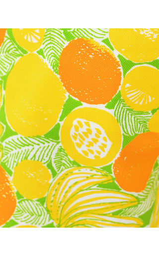 Buttercup Mid-Rise Short - Island Palm Zesty