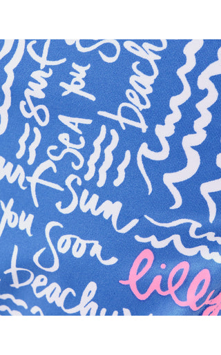 Genya Bandeau Bikini Top - Sunwashed Blue Seacrets