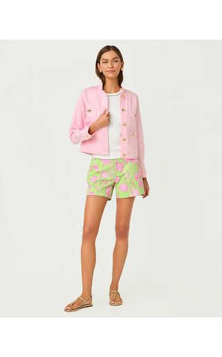 Callahan Mid-Rise Short - Pistachio Macaron Alina