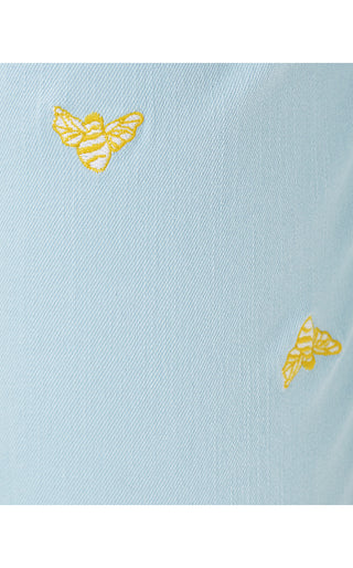 Annet High Rise Crop Jean - Bluette