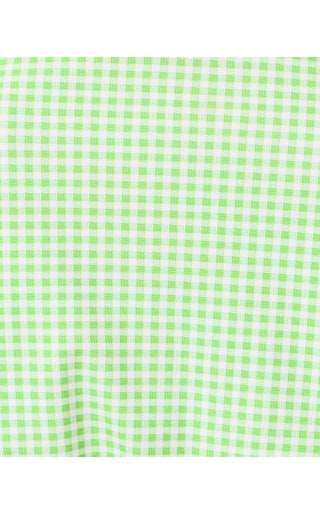 UPF 50+ Luxletic Love Active Dress - Pistachio Macaron Lil Check It Gingham