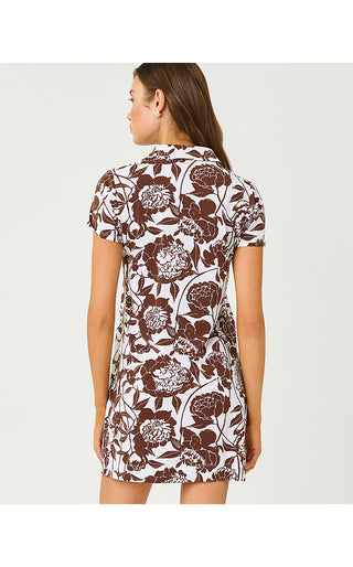 UPF 50+ Dune Short Sleeve Dress - Resort White Marni