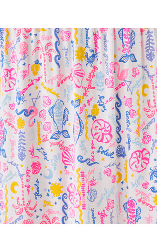 Jilly Smocked Dress - Multi Summer Serenade