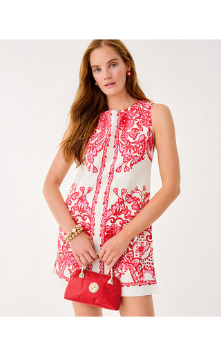 Sadie Shift Romper - Coconut Spicy Socialite Engineered Romper