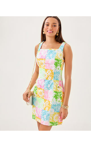The Lilly Shift - Multi Via Sunny Sunflowers