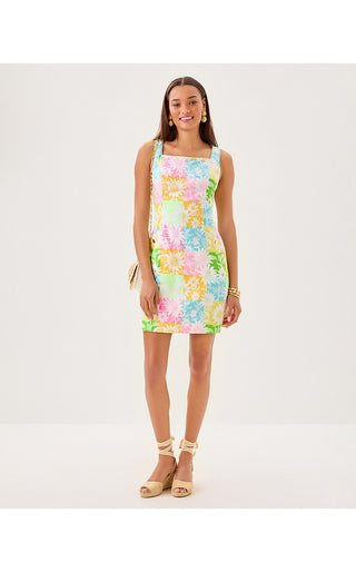 The Lilly Shift - Multi Via Sunny Sunflowers