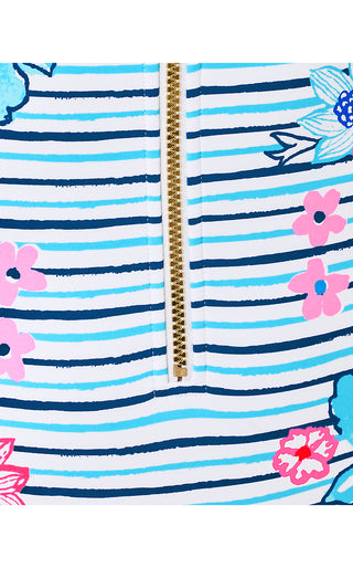 Emil One Piece Swimsuit - Starlight Navy Glorious Stripe Engineered