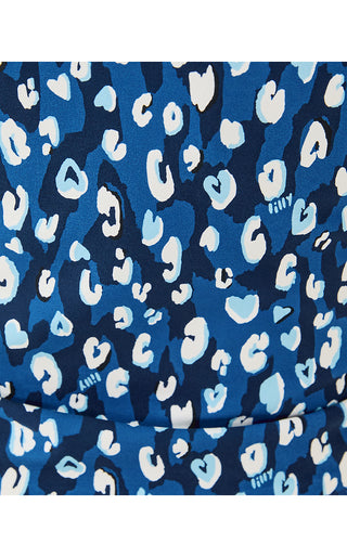 UPF 50+ Luxletic Ari Reversible Active Tank Top- Starlight Navy Youre An Animal