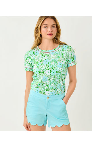 Buttercup Stretch Short - Day Dream Blue