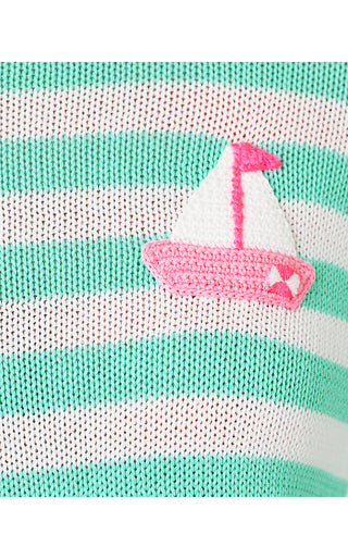 Kellyn Sweater - Mint Condition Nauti Stripe