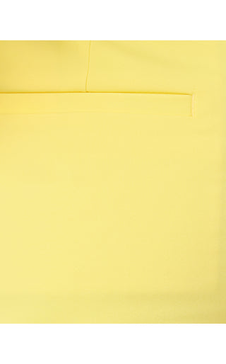 Sarissa Stretch Short - Finch Yellow