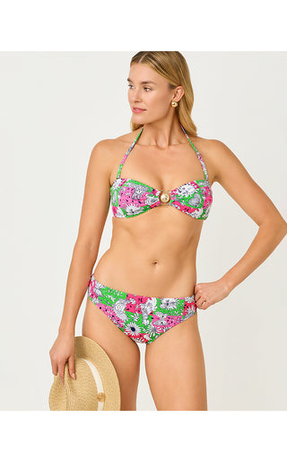 Betie Bikini Bottom - Cherry Blossom Pink Lil Chicken Check