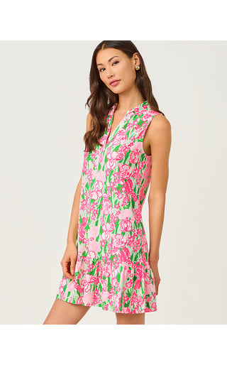 Riegan Dress - Putting Green Hannah