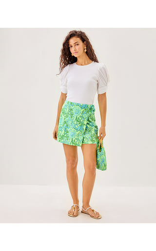 Alysia Mini Skort - Cool Mint Catchin Rays