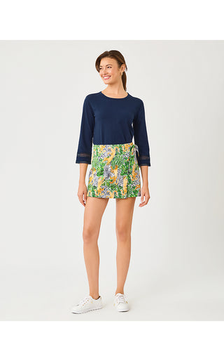 Alysia Mini Skort - Multi Lil Palm Prowl