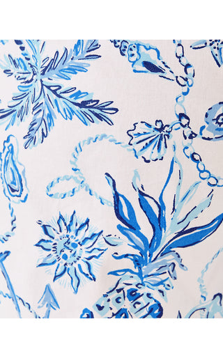 Alysia Mini Skort - Resort White Barefoot Beachcombers