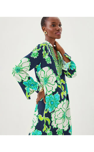 Irella Maxi Caftan Dress - Low Tide Navy Oversized Go Big