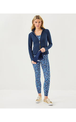 UPF 50+ Luxletic Breaker Jacket - Low Tide Navy