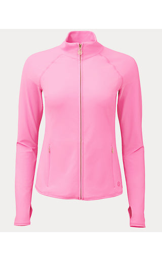 UPF 50+ Luxletic Breaker Jacket - Pink Worth