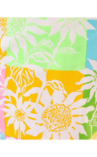 Callahan Stretch Short - Multi Via Sunny Sunflowers