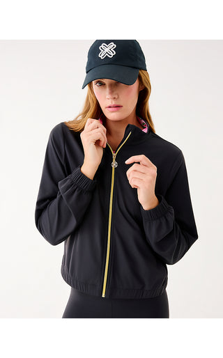 UPF 50+ Luxletic Aegean Jacket - Onyx Party All The Time
