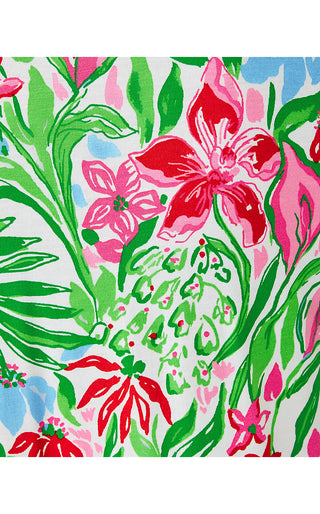 Hayes Dress - Multi Glowing Gardens