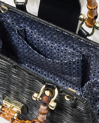 Leena Hop Handle Bag - Noir