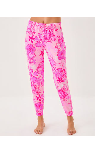 Jeffers Pajama Pant - Parigi Pink Supporting Squad