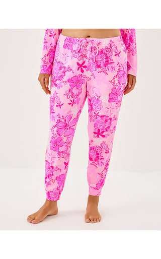 Jeffers Pajama Pant - Parigi Pink Supporting Squad