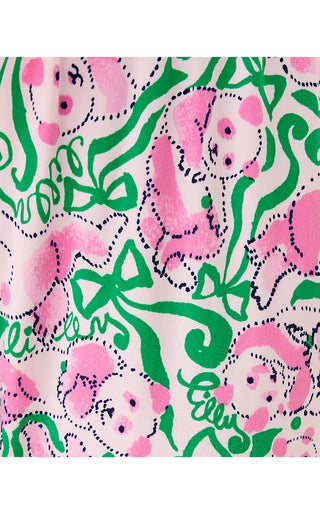 Jeffers Pajama Pant - Pink Quartz Panda N Bows