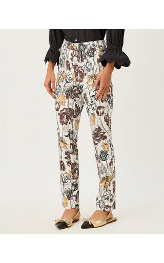 Ana High Rise Pant - Coconut Big Lillys