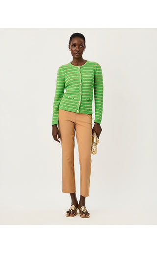 Ana High Rise Pant - Iced Latte