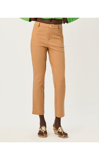 Ana High Rise Pant - Iced Latte