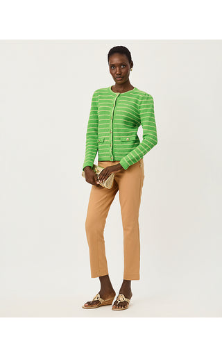 Ana High Rise Pant - Iced Latte