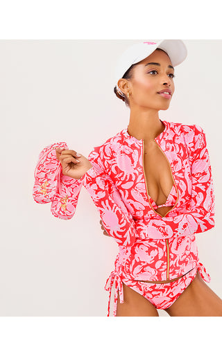 Royden Rashguard Top - Cane Coral Crab Collab