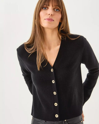 Tippery Cashmere Cardigan - Black