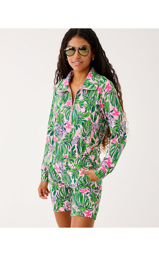 UPF 50+ Eleni Pullover - Conch Shell Pink Roaring With Joy