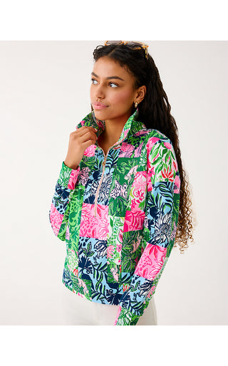 UPF 50+ Eleni Pullover - Multi Party Punch Patch