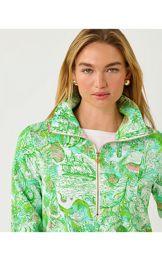 UPF 50+ Eleni Pullover - Resort White Ship To Shore