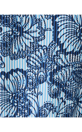 UPF 50+ Eleni Pullover - Starlight Navy Proud As A Peacock Stripe