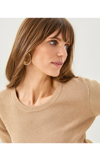 Esli Sweater - Sand Bar Metallic